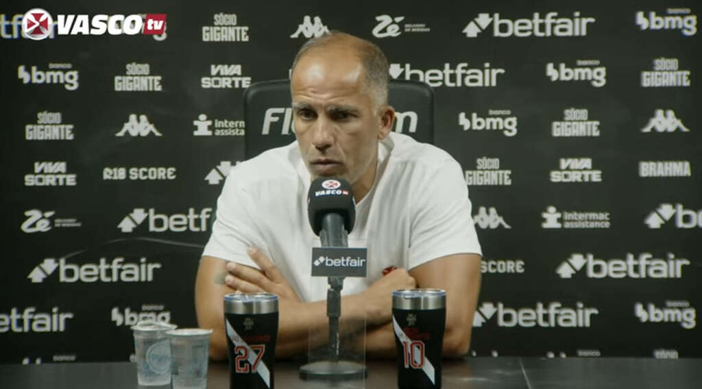 Felipe estreia no Vasco com empate contra o lanterna, mas celebra: “A entrega é válida”