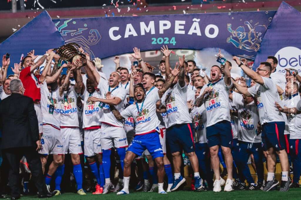 ESPECIAL COPA DO NORDESTE - Deu a lógica com o Fortaleza campeão (Foto: Mateus Lotif / Fortaleza EC)