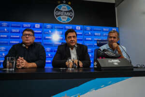 Grêmio apresenta novos vice-presidente e diretor de futebol