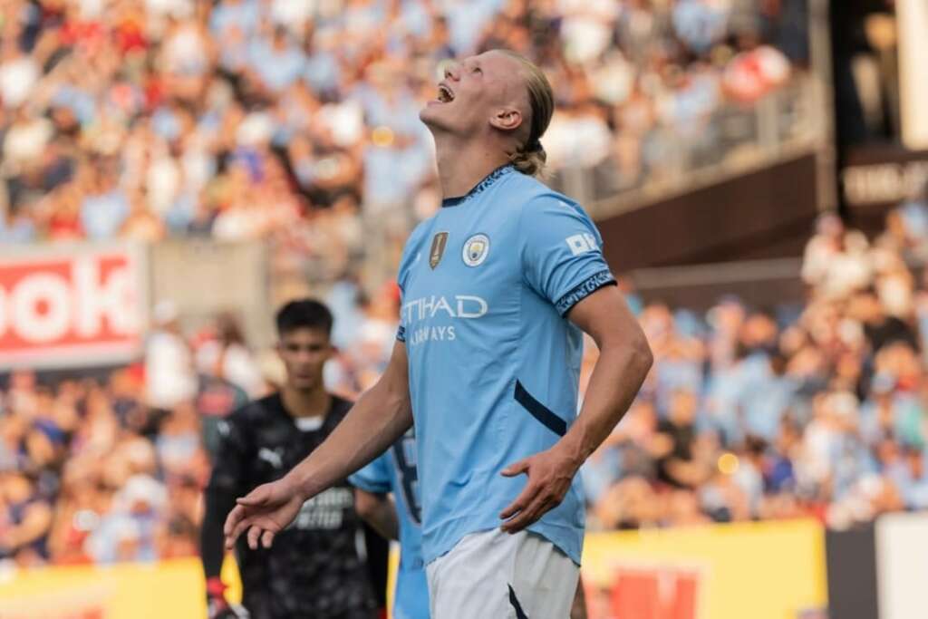 Haaland defende Guardiola após nova derrota do City e diz: ‘Tenho de ser melhor’