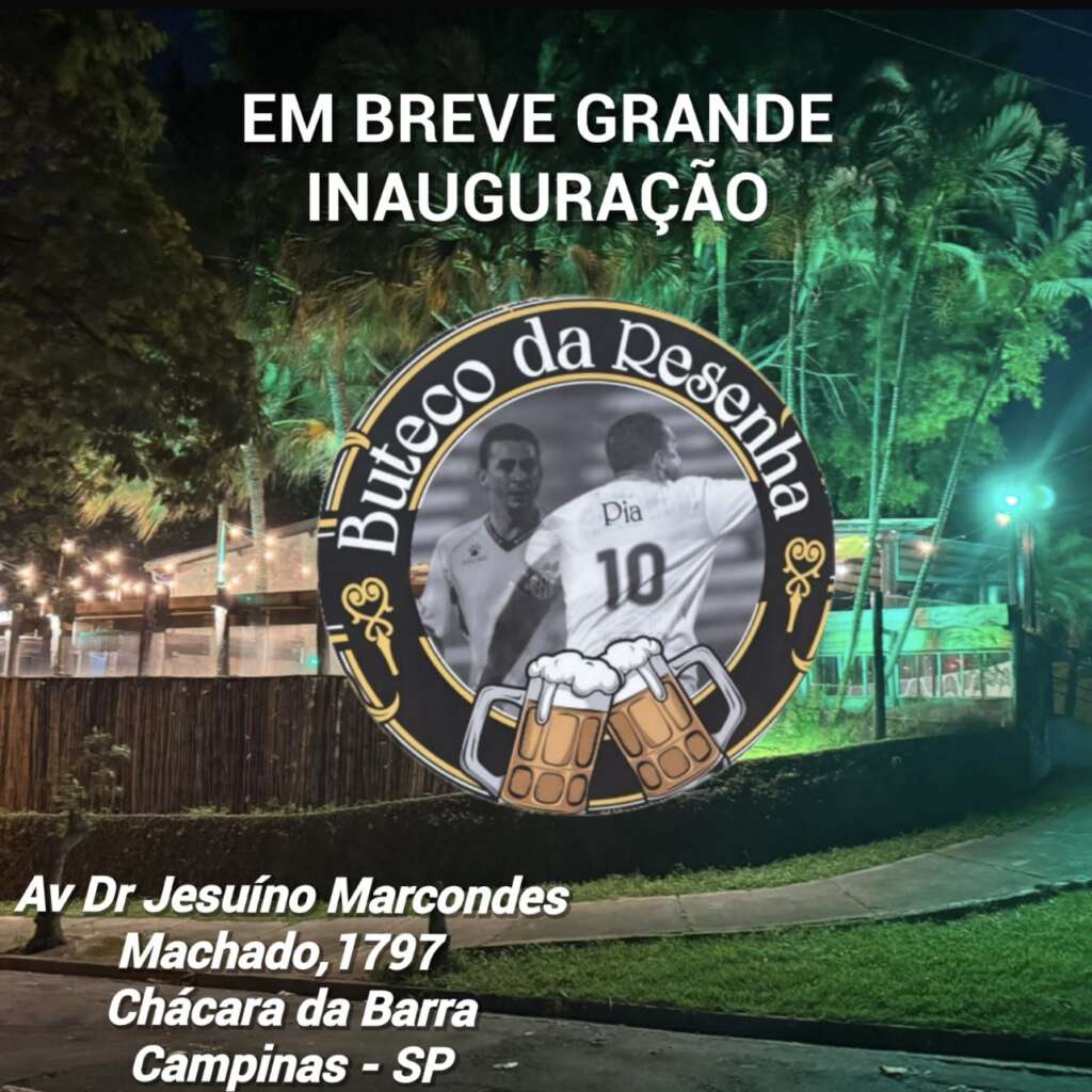 Ex-jogador Piá inaugura bar de futebol e samba em Campinas