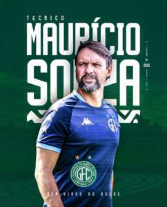 Guarani anuncia oficialmente chegada de técnico Maurício de Souza para 2025