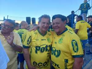 Poty celebra acesso do Mirassol para o Brasileirão