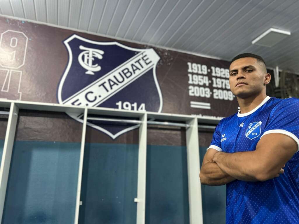 Taubaté confirma zagueiro David Cruz como reforço para o Paulistão Série A2
