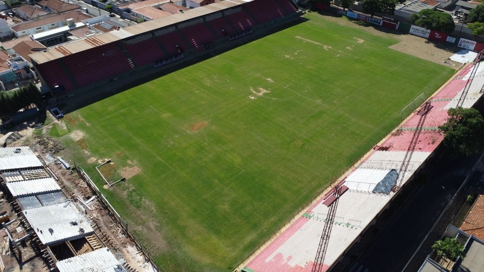 Velo Clube acelera obras no Benitão para retorno ao Campeonato Paulista (Foto: Divulgação/Torcida Geral do Velo Clube)