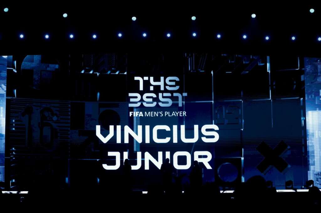 Imprensa internacional cita ‘revanche’ de Vini Jr. no The Best e destaca ‘voto popular’