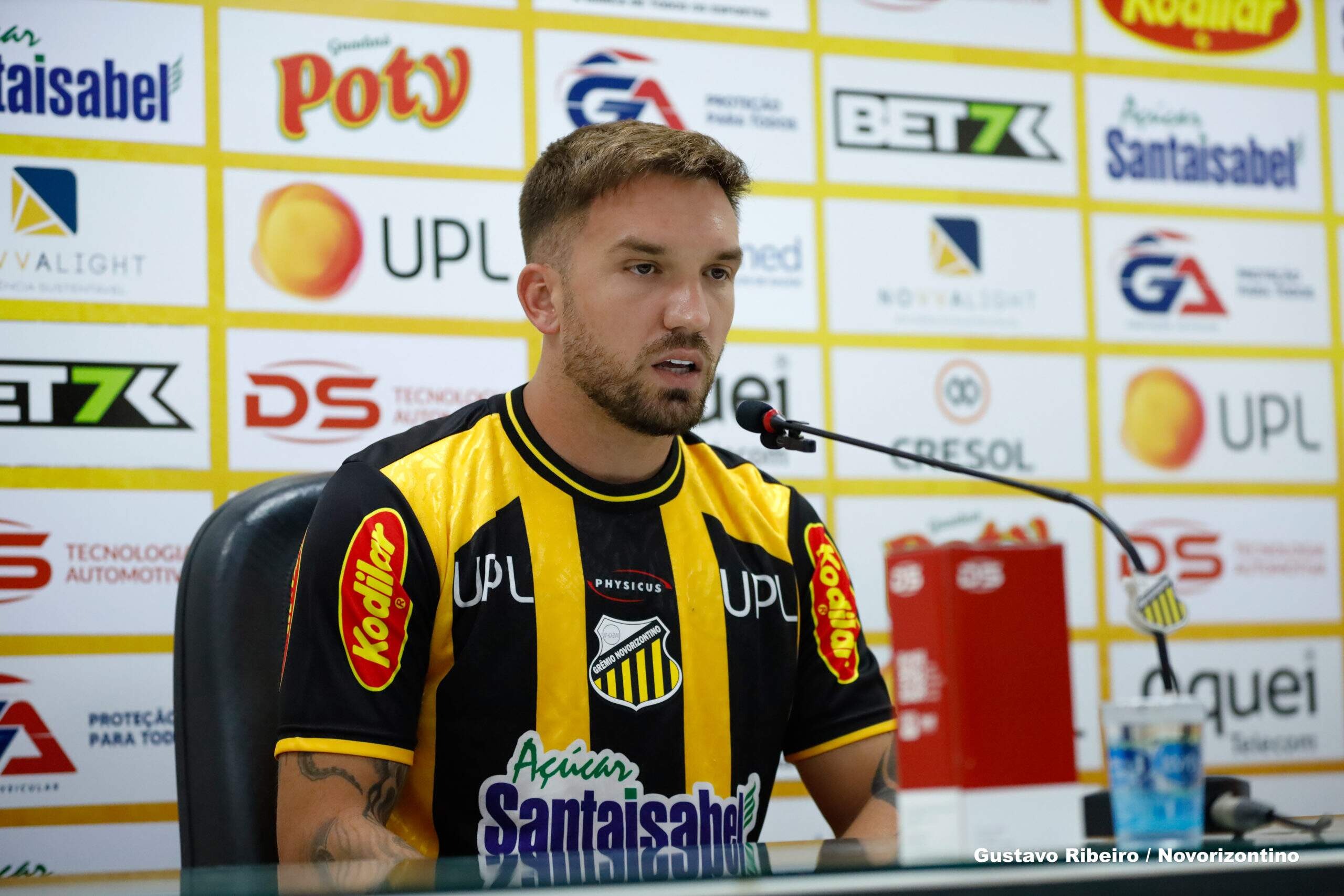 Novorizontino confirma renovação com volante Willian Farias (Foto: Gustavo Ribeiro/Novorizontino)