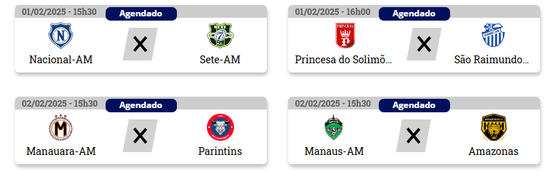 Amazonense: FAF divulga tabela do primeiro turno. Confira! 4 image 247