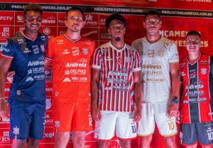 Paulistão Série A4: Paulista lança novos uniformes para 2025. Veja fotos!
