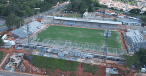 Red Bull Bragantino divulga obras em estádio temporário