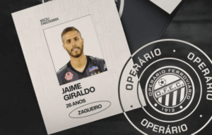 Operário contrata zagueiro colombiano para 2025