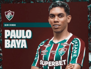 Fluminense anuncia atacante Paulo Baya, ex-Goiás, por empréstimo