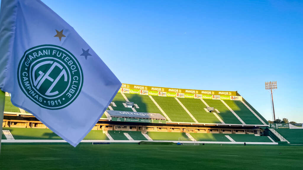 Guarani vende mando de campo e vai jogar contra o Palmeiras em Londrina