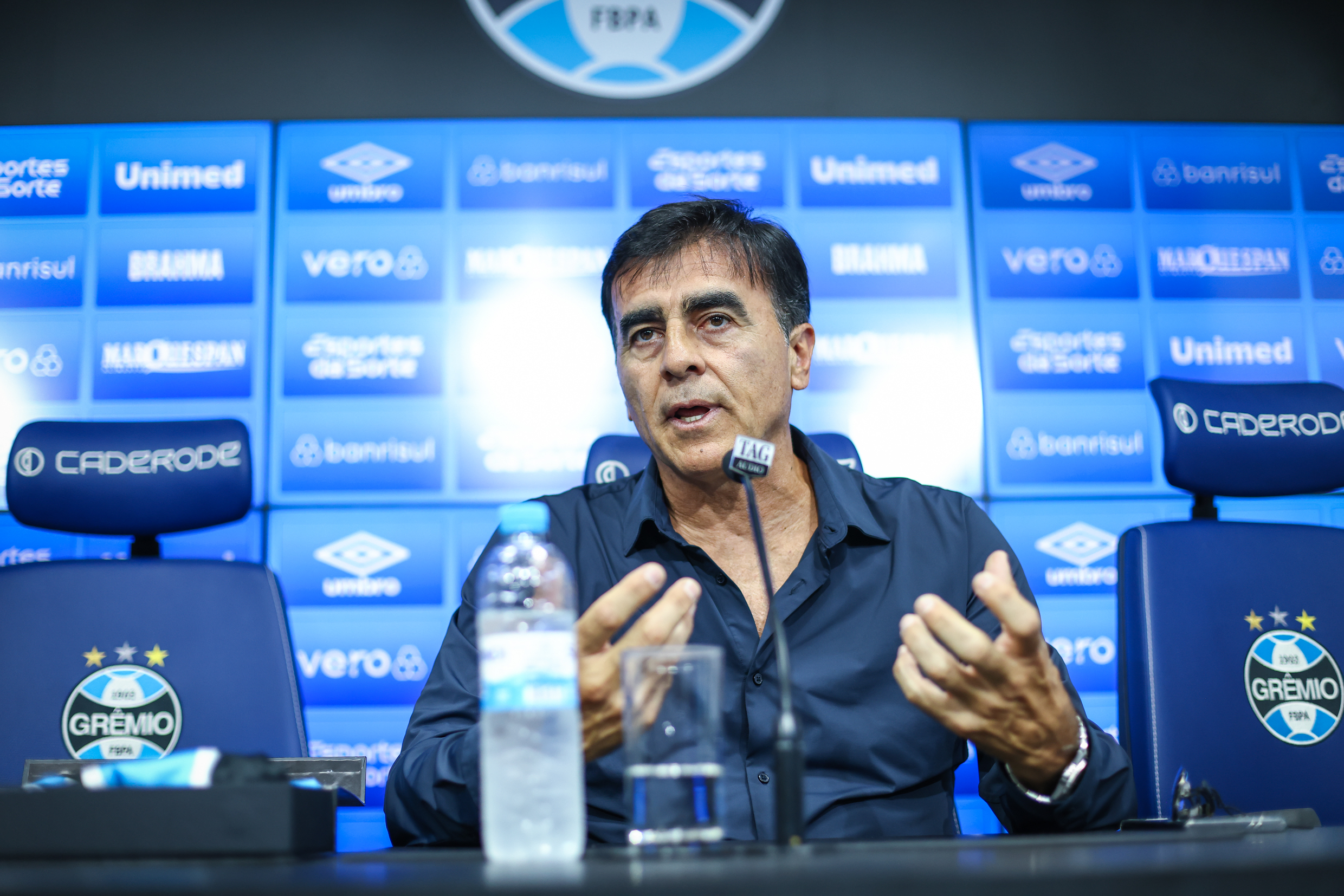 Gustavo Quinteros, novo técnico do Grêmio