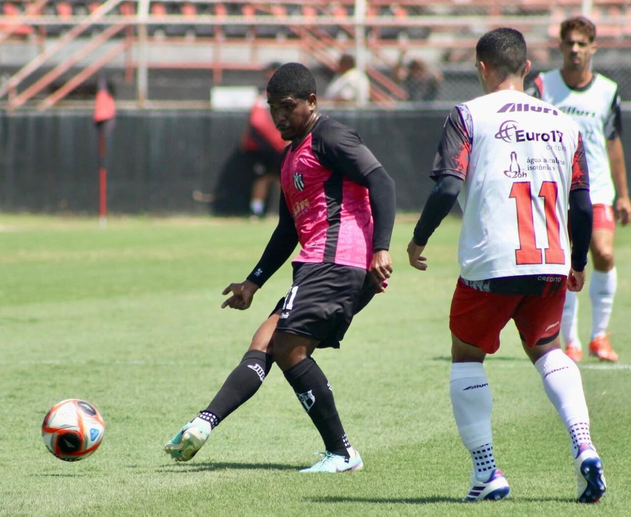 Jogo-treino entre EC São Bernardo e Ituano foi realizado em Itu (Foto: Divulgação / EC São Bernardo)