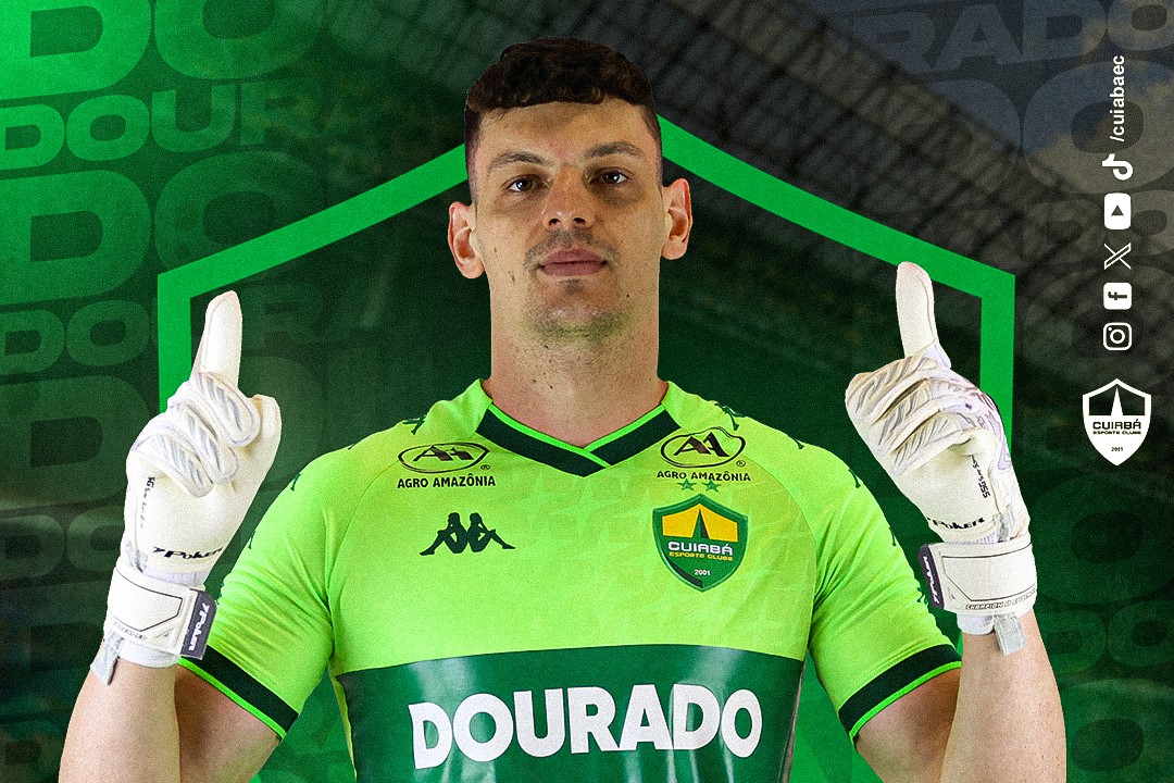 Cuiabá confirma chegada do goleiro Arthur, ex-Mirassol (Foto: Divulgação/Dourado)