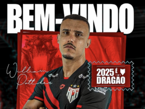 Atlético-GO confirma William Pottker, ex-Ponte e Inter