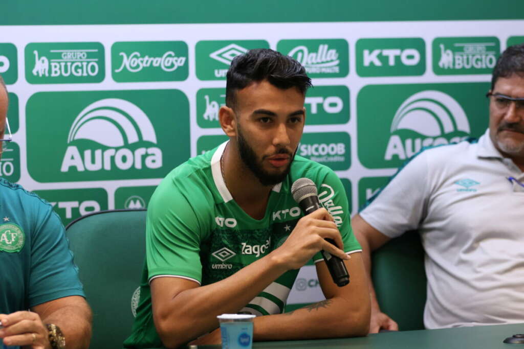 Getúlio promete gols e comemora acerto com a Chape: “Feliz por voltar a Santa Catarina”