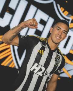 Atlético-MG anuncia a contratação do atacante Cuello até dezembro de 2028