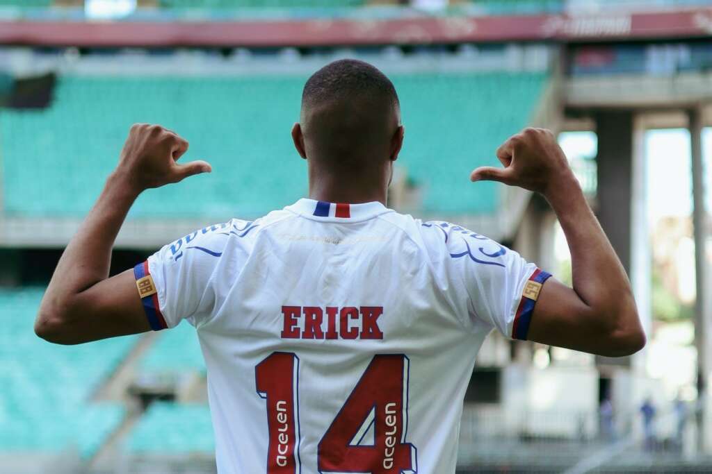 Oficializado no Bahia, volante Erick ficou perto de jogar no Corinthians (Foto: Divulgação/ECB)