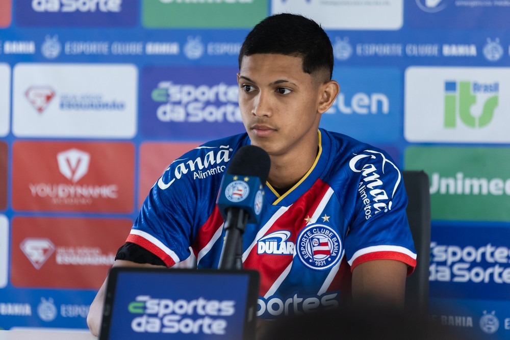 Após acerto com o Bahia, Erick Pulga revela expectativa pela estreia (Foto: Letícia Martins/ECB)