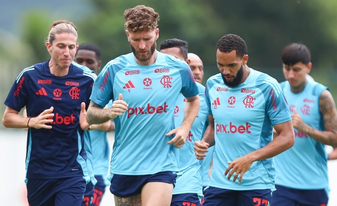 Flamengo Elenco treino