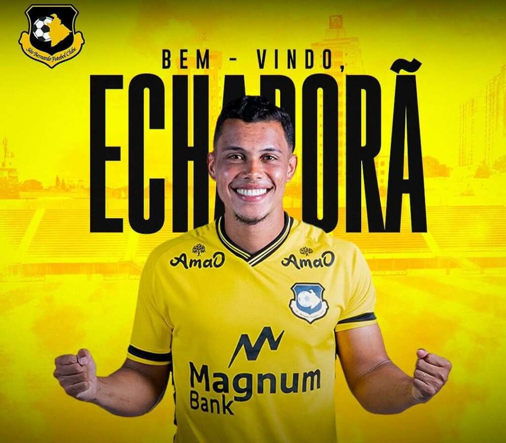 São Bernardo contrata atacante Echaporã, ex-Atlético-MG