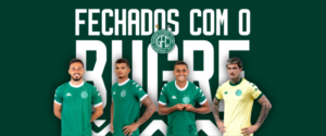 Guarani anuncia trio de reforços e renova com volante