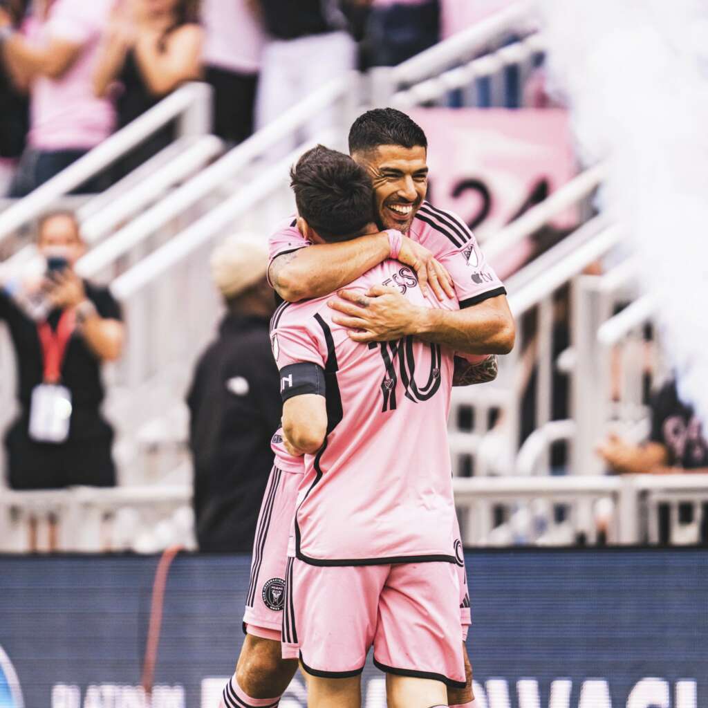 MLS transmite no OneFootball  jogos do Inter Miami, de Messi e Suárez, em tour