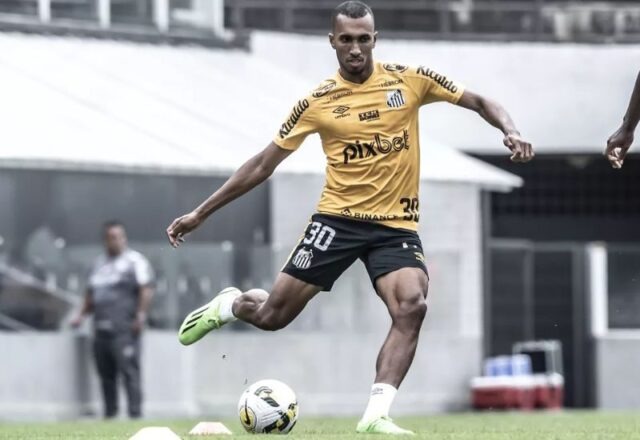 Vitória faz proposta por Lucas Braga, do Santos (Foto: Ivan Storti/Santos FC)