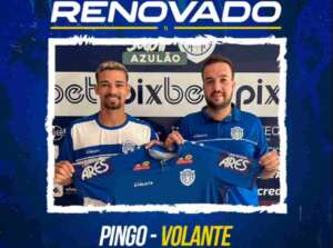 Paulistão Série A3: Monte Azul renova contrato do volante Pingo