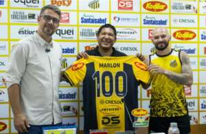 Volante Marlon celebra 100 jogos com a camisa do Novorizontino: 'Sonho realizado'