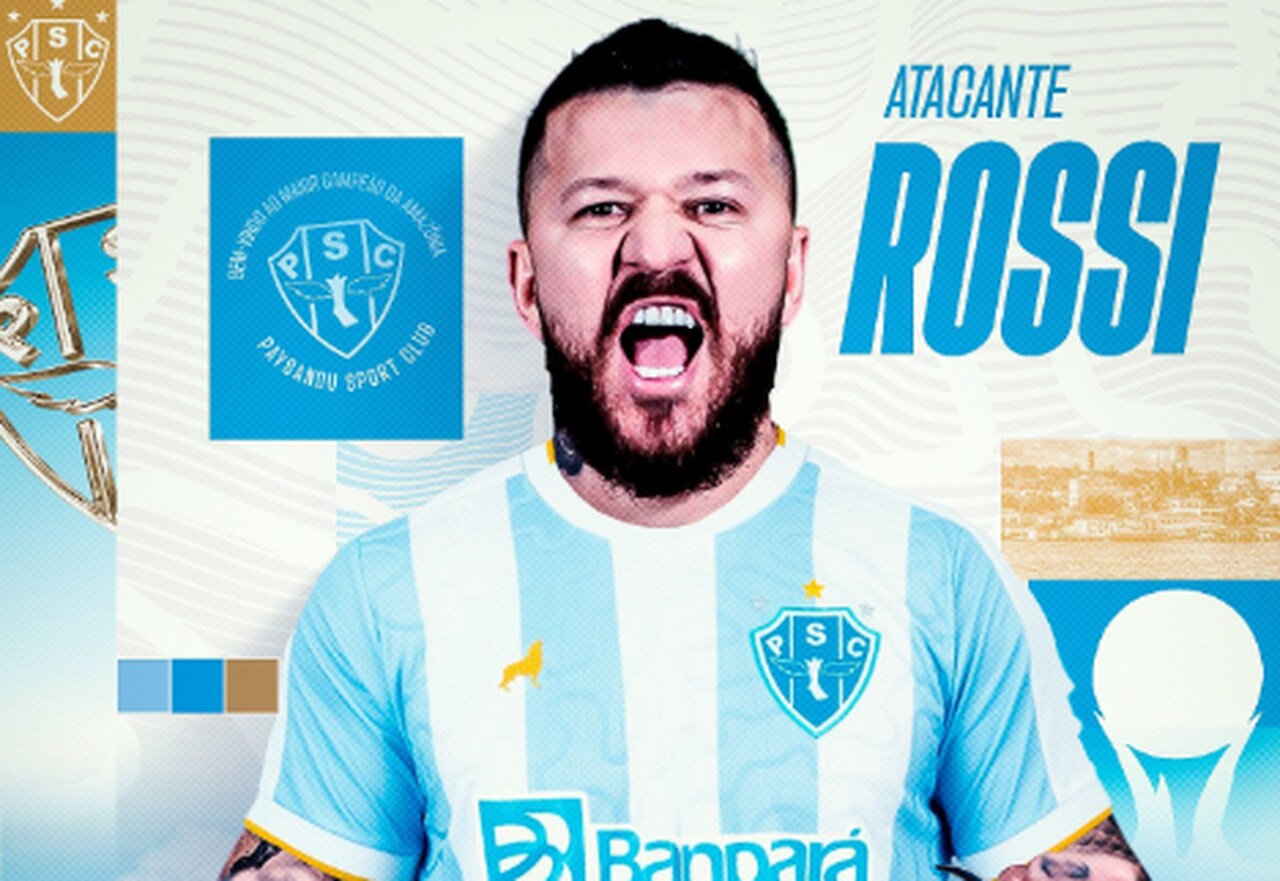 Paysandu contrata o atacante Rossi ex Vasco