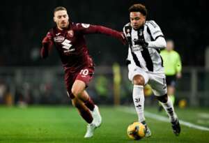 Juventus empata e segue  em 5º no Campeonato Italiano