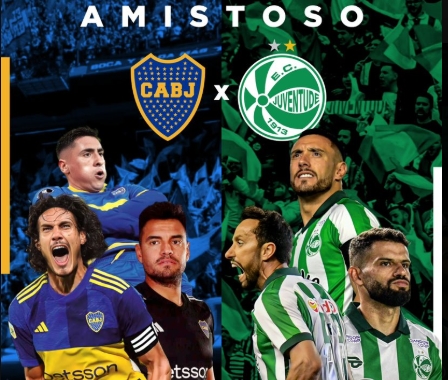 Juventude vai enfrentar o Boca Juniors em amistoso