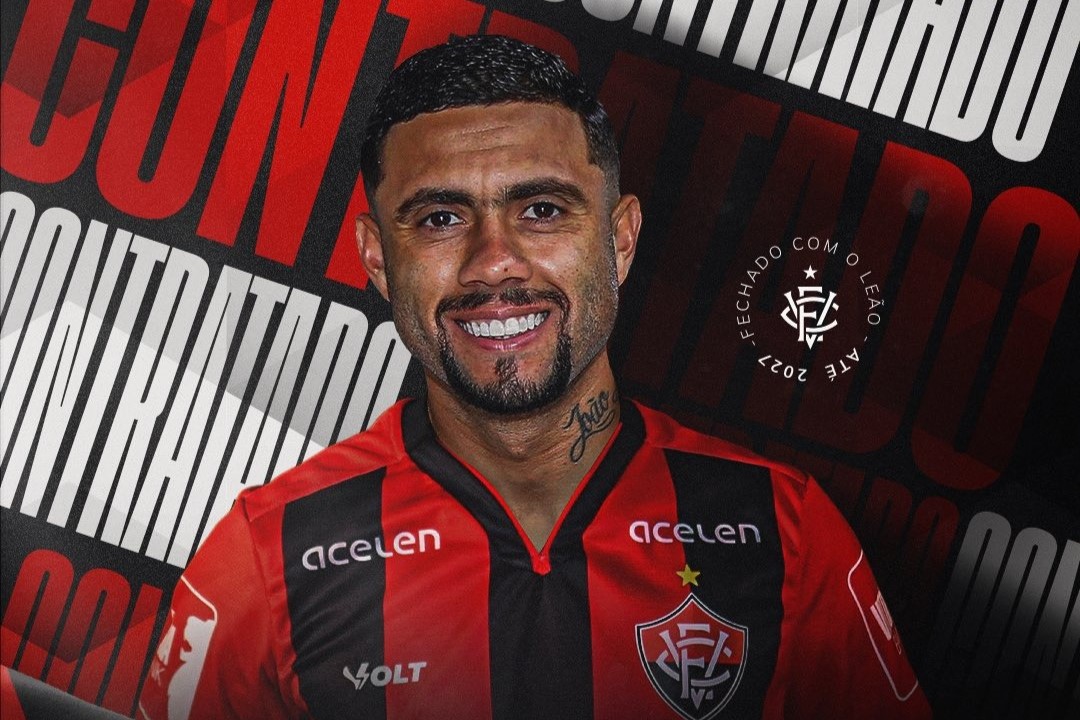 Vitória confirma chegada de Wellington Rato, ex-São Paulo (Foto: Divulgação/EC Vitória)