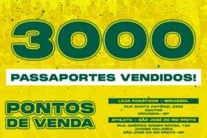 Mirassol bate recorde de passaportes vendidos em temporada de Série A