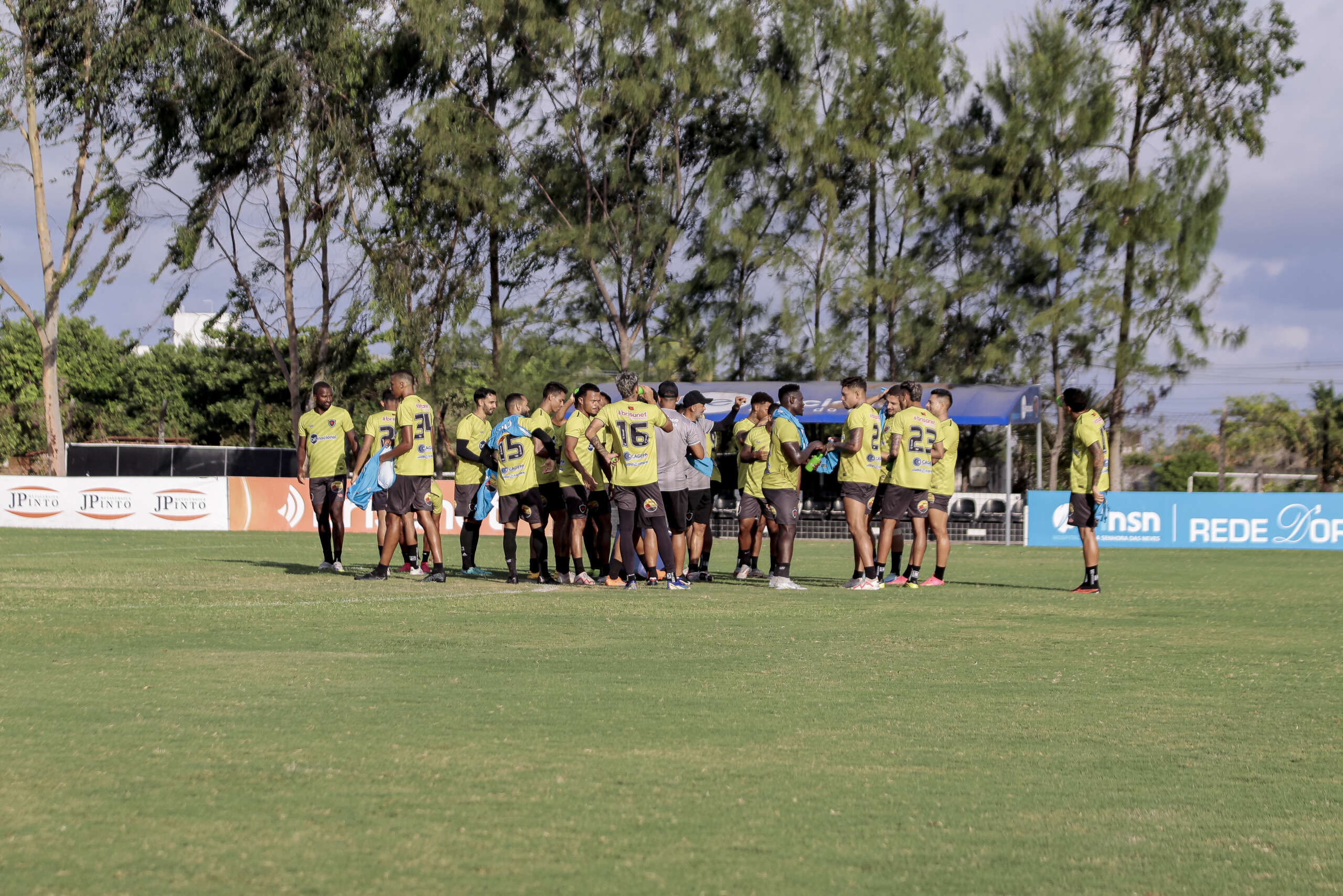 Botafogo-PB preparação Moto