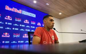 No Bragantino, Gabriel, ex-Palmeiras e Corinthians, diz: ‘O clube visa títulos’ 