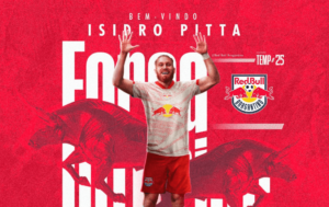 Red Bull Bragantino oficializa Isidro Pitta