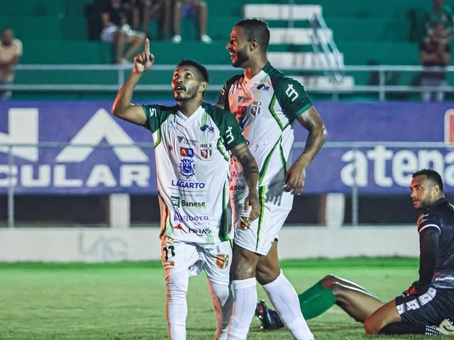 SERGIPANO: Lagarto atropela Barra e mantém 100% na liderança 2 Lagarto líder Sergipano