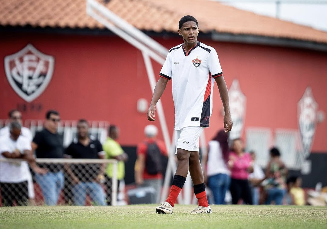 Copa SP: Destaque do Vitória assina contrato com multa de R$ 300 milhões (Foto: Madson Deleon)