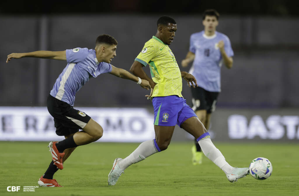 Brasil bate Uruguai no hexagonal final do Sul-Americano Sub-20 com ‘gol corintiano’