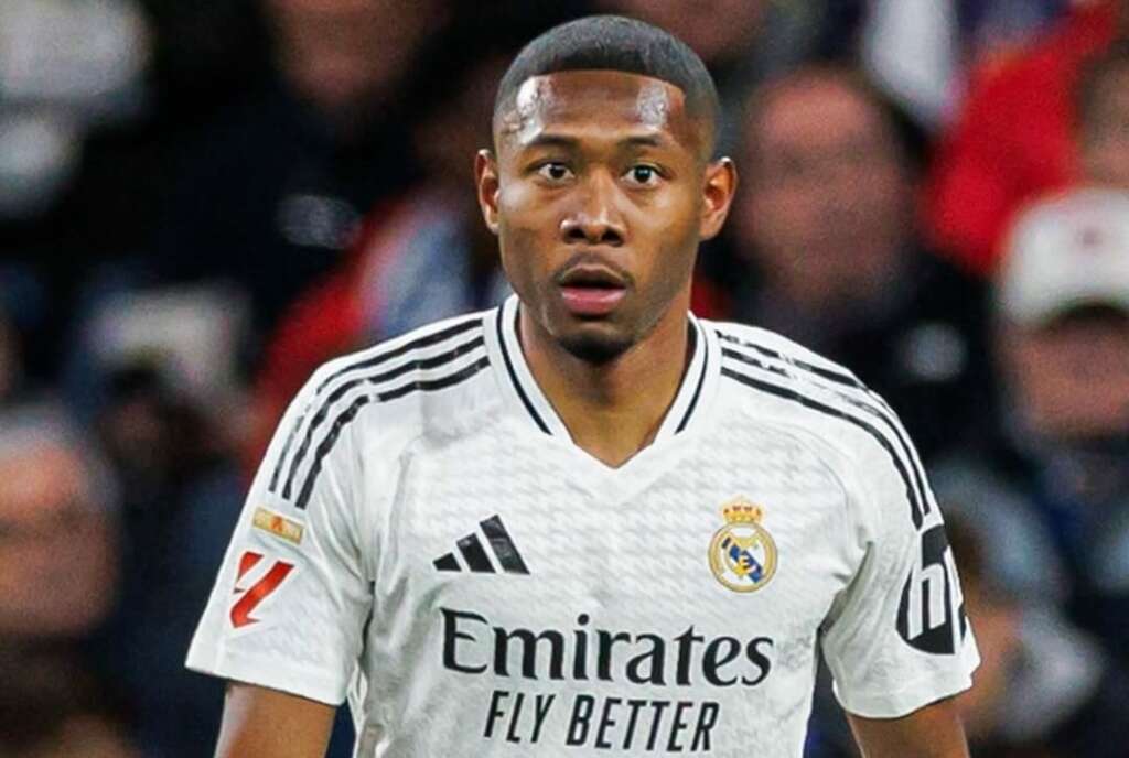 Lesionado, Alaba pode desfalcar Real Madrid por três semanas