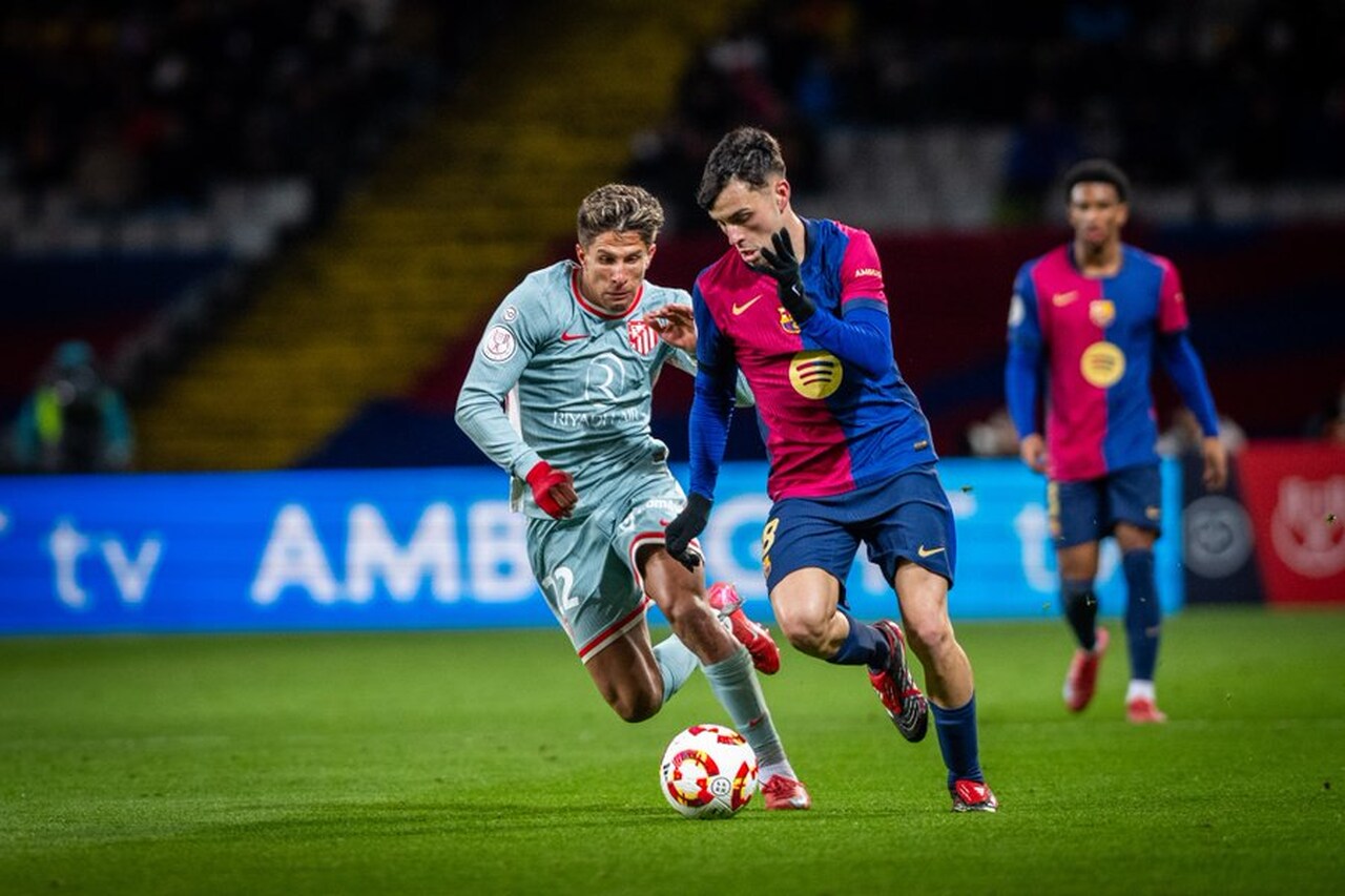 Barcelona e Atletico empatam na Copa do Rei