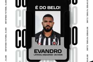 Botafogo-PB confirma retorno do lateral-esquerdo Evandro