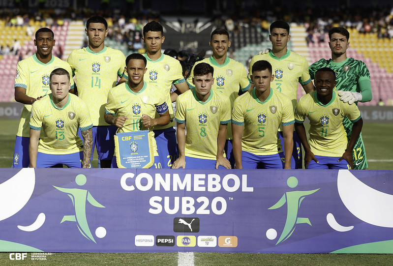 Brasil perde para a Colombia no Sul Americano Sub 20