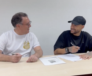 Último jogo de Neymar pelo Santos teve estreia de Gabigol e não foi na Vila