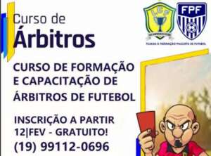 Liga Campineira tem novo diretor e promove Curso de Árbitros
