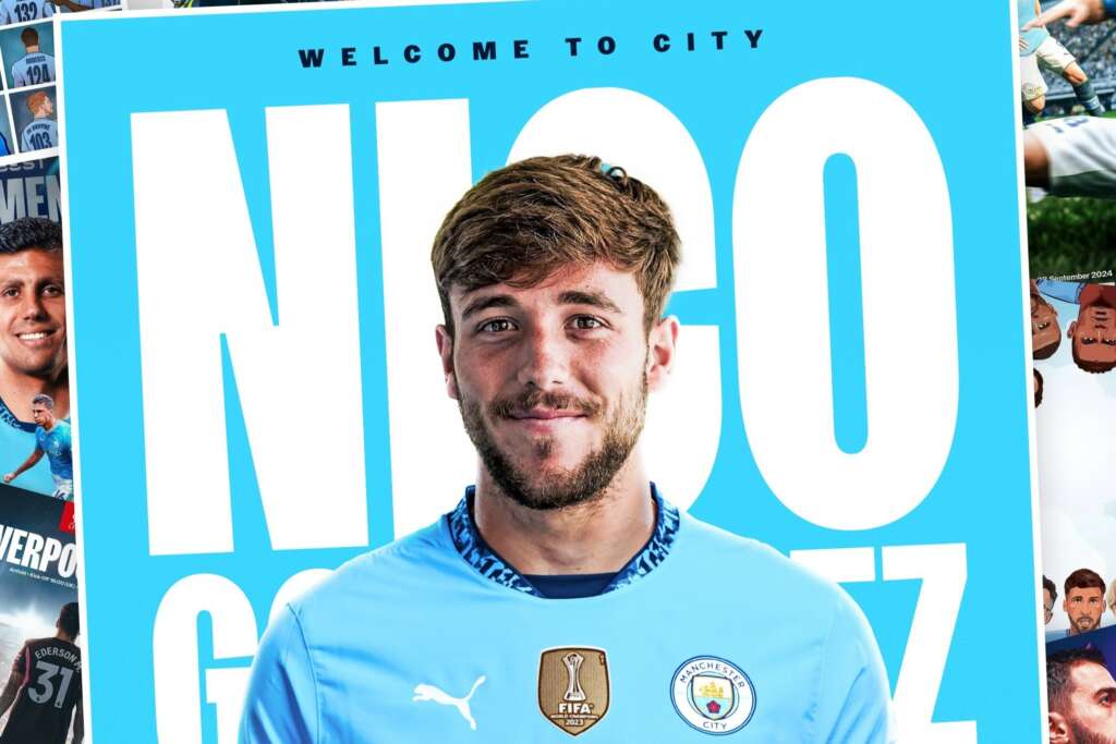 Manchester City contrata meia Nico Gonzalez, revelado pelo Barcelona 2 Manchester City contrata meia Nico Gonzalez, revelado pelo Barcelona (Foto: Divulgação)
